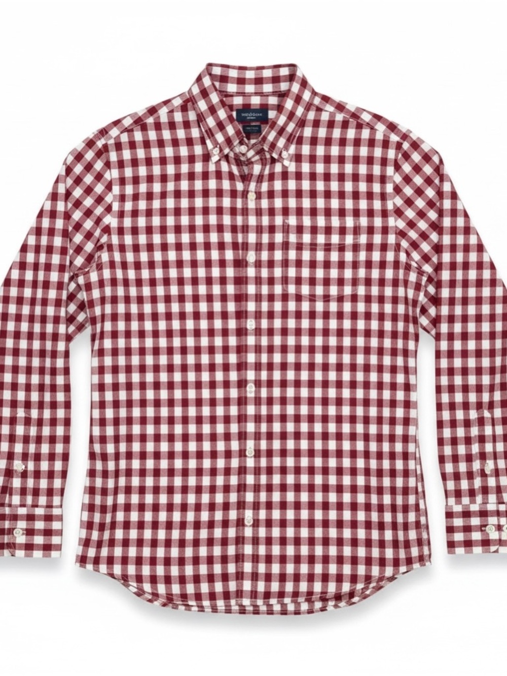 Crewcuts J Crew Boys Gingham Check Button-Down Shirt Classic Preppy‎ Spring Fall